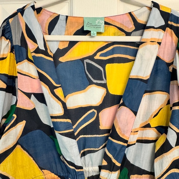 NWOT True Destinations Maxi Beach Coverup - Picture 5 of 13